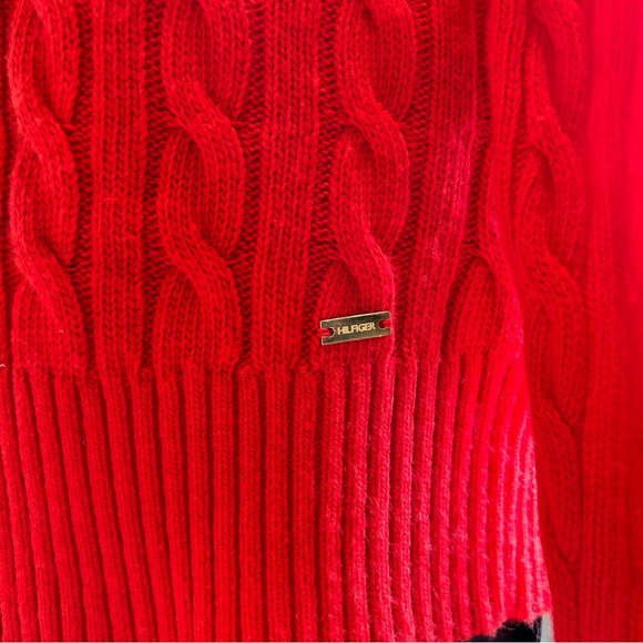 Tommy Hilfiger XL red sweater - Picture 5 of 7